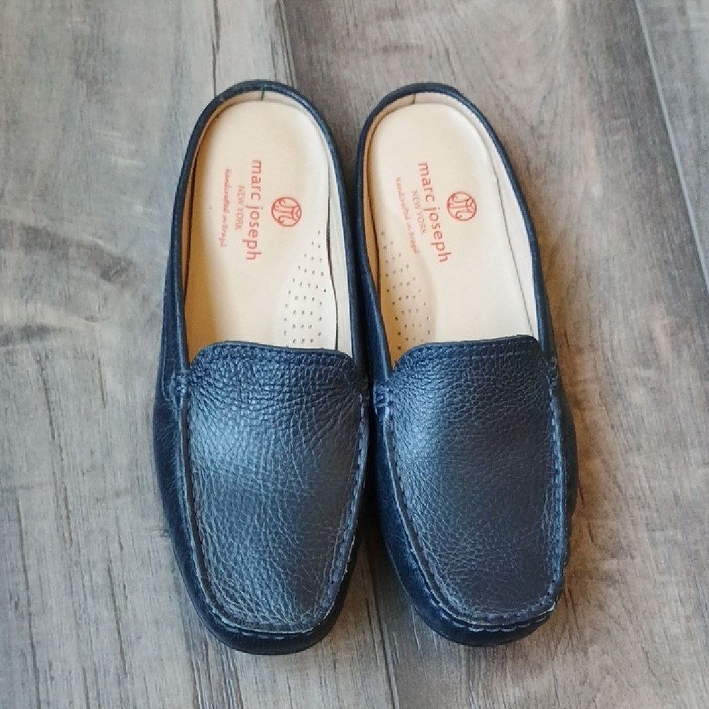 Marc Joseph Dark Blue Loafers - Picture 4 of 8
